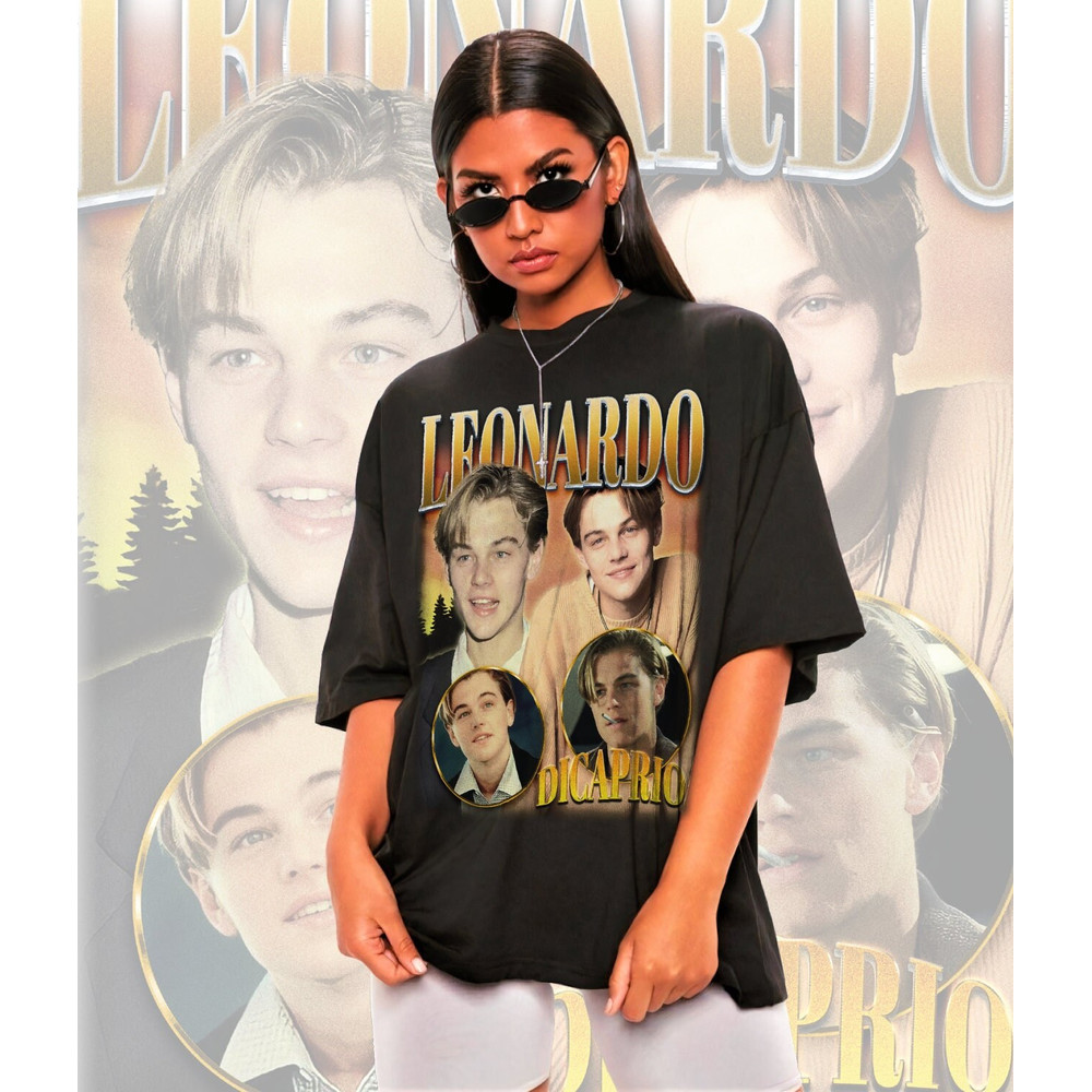 Retro Leonardo DiCaprio Shirt -Leonardo DiCaprio T-shirt,Leonardo DiCaprio T shirt,Leonardo DiCaprio Tshirt,Leonardo DiCaprio Sweatshirt - 1.jpg