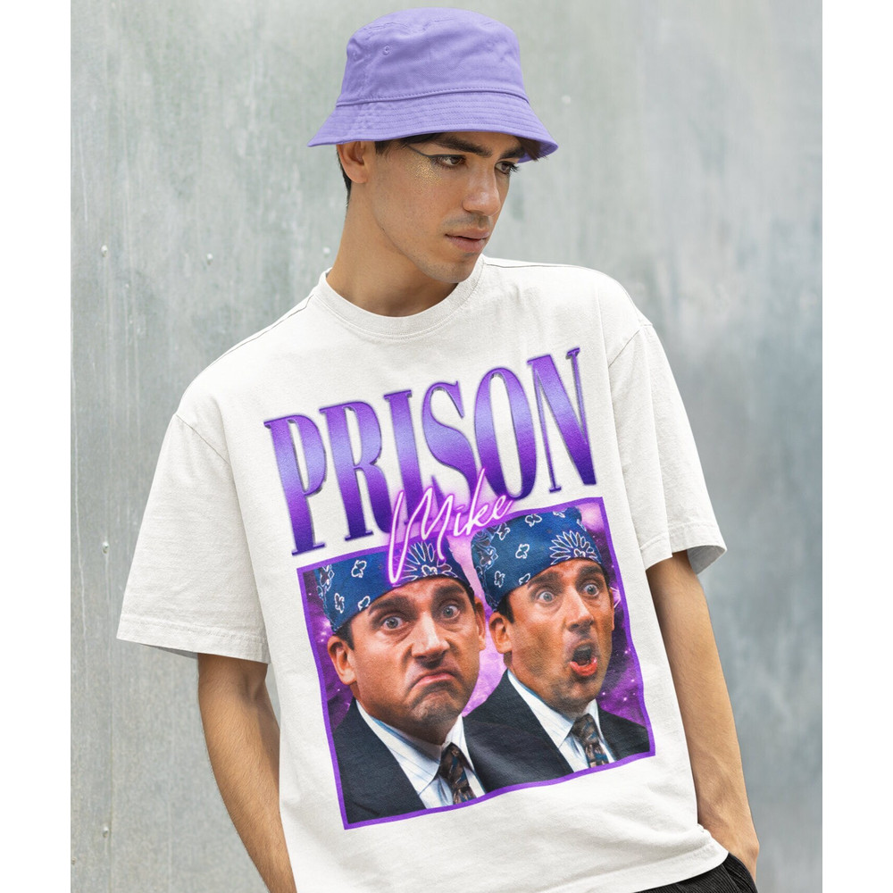 Retro Prison Mike Shirt-The Office Shirt,Michael Scott Shirt,Steve Carell Shirt,Michael Scott Sweatshirt,Michael Scott Hoodie,The Office Tee - 2.jpg