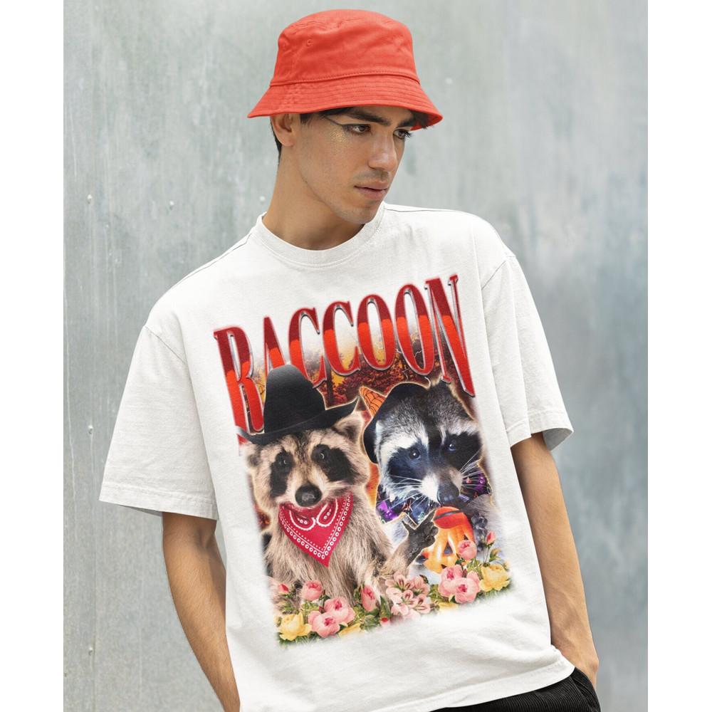 Retro Raccoon Shirt -Raccoon Sweatshirt,Raccoon Sweater,Raccoon Lover Tee,Funny Raccoon Shirt,Racoon Meme Shirt,Meme Tshirt,Meme T-shirt - 2.jpg