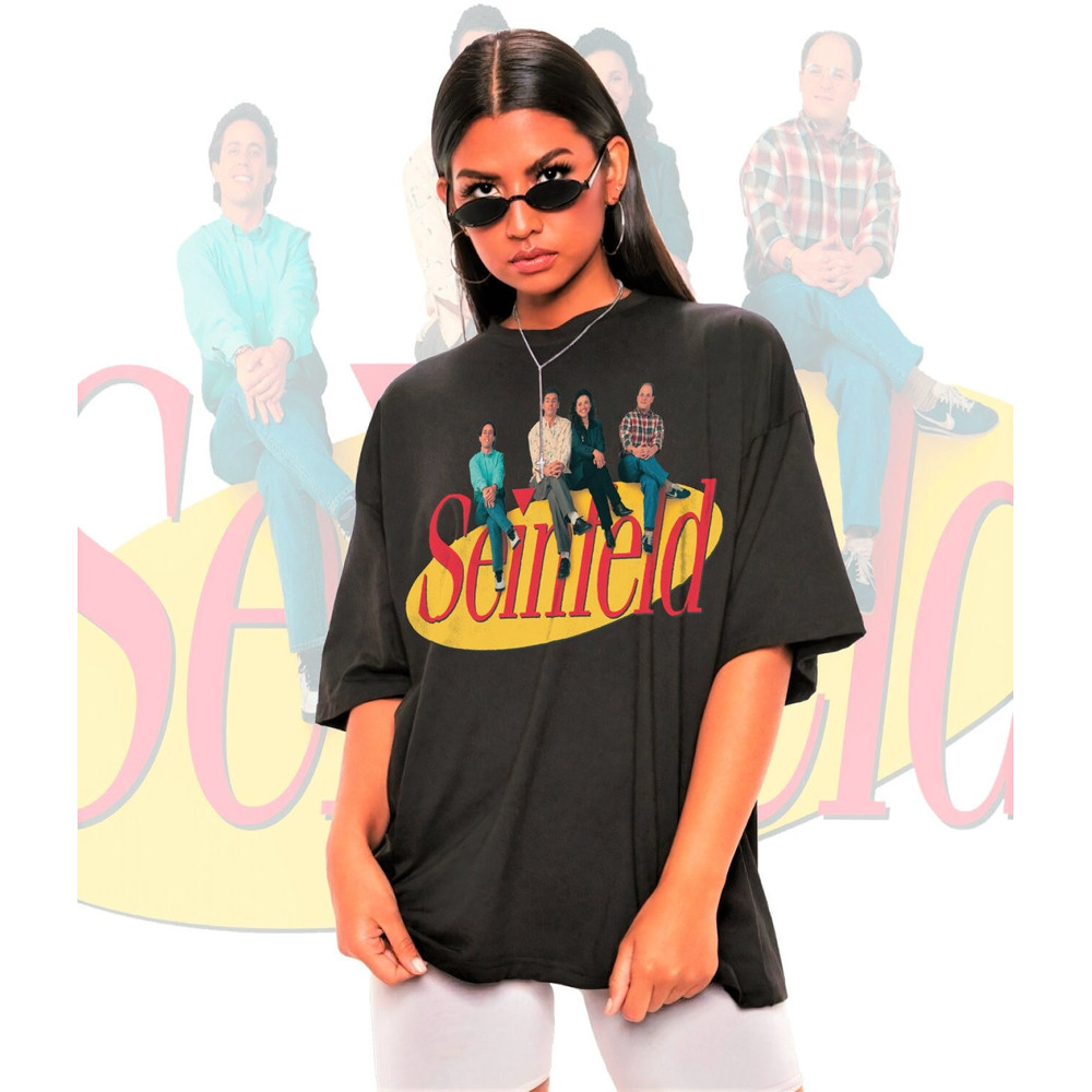 Retro Seinfeld Shirt -George Costanza Shirt,Jerry Seinfeld Shirt,Cosmo Kramer Shirt,Elaine Benes Shirt,George Costanza Tshirt,Seinfeld Merch - 1.jpg