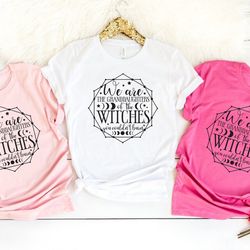 we are granddaughters of the witches you couldnt burn shirt, salem witch shirt, hocus pocus shirt, best friends matching