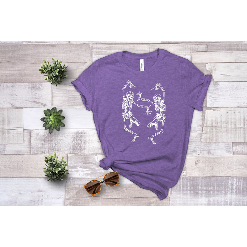 Funny Skeleton Dancing Shirt, Halloween Shirt, Horror Shirt, Halloween Costume, Funny Halloween Gift, Halloween Party, Spooky Season Tee - 5.jpg