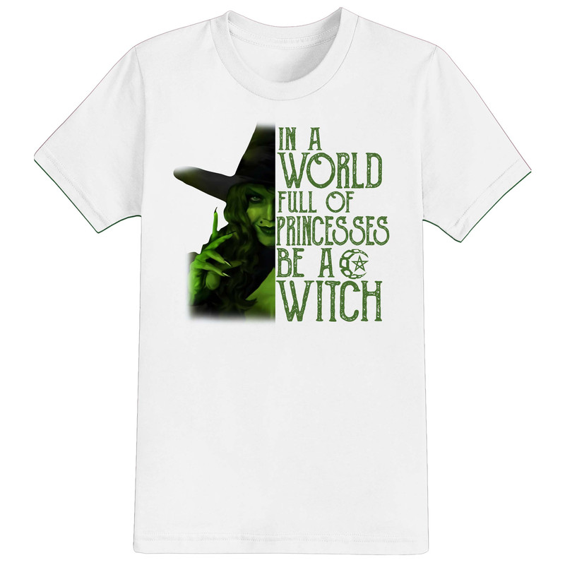 Be A Witch Halloween T-Shirt For Men, Women & Kids 100% Cotton Black Shirt, Funny Scary T-Shirts - 1.jpg
