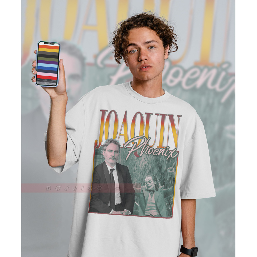 JOAQUIN PHOENIX T-shirt Unisex Vintage Shirt, Birthday Gift Joaquen Phoenix Fan Shirt, Aesthetic Classic Retro Shirt, Joke Shirt Tee - 2.jpg
