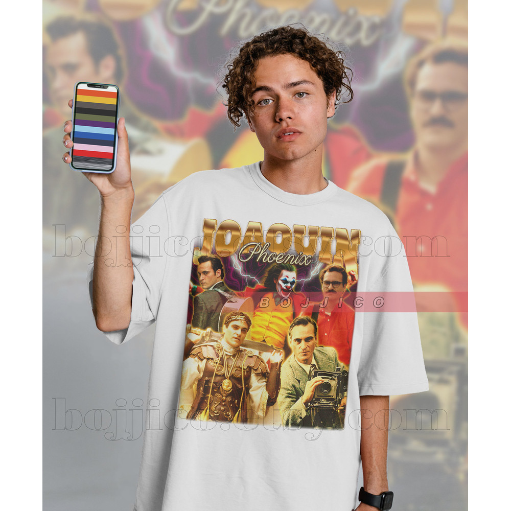 JOAQUIN PHOENIX T-shirt Unisex Vintage Shirt, Birthday Gift Joaquen Phoenix Fan Shirt, Aesthetic Classic Retro Shirt, Joke Shirt Tee - 2.jpg