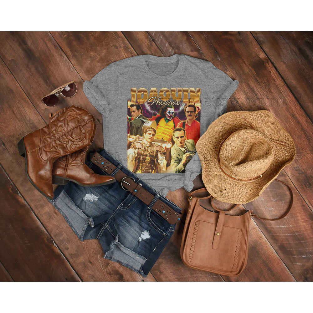 JOAQUIN PHOENIX T-shirt Unisex Vintage Shirt, Birthday Gift Joaquen Phoenix Fan Shirt, Aesthetic Classic Retro Shirt, Joke Shirt Tee - 5.jpg