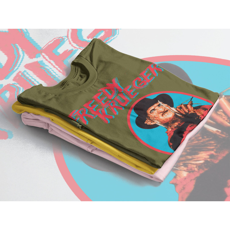 RETRO FREDDY KRUEGER Vintage Shirt, Nightmare Halloween Tshirt, Jason Voorhees T-Shirt Friday the 13th Horror, Horror Movie Halloween Shirt - 3.jpg