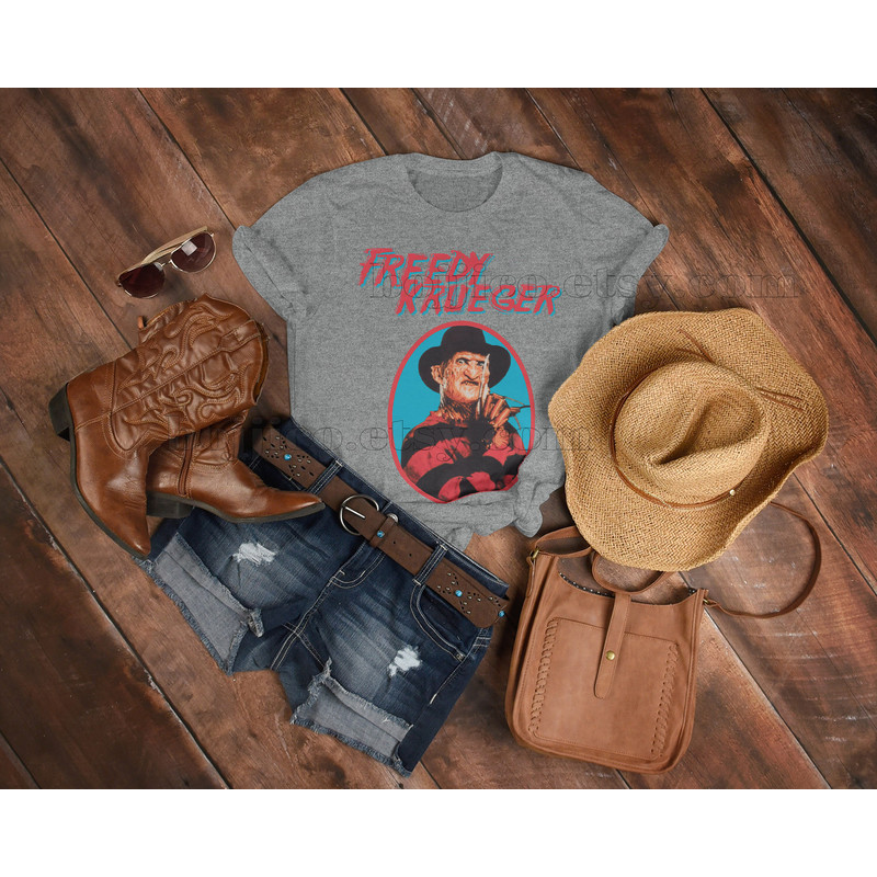 RETRO FREDDY KRUEGER Vintage Shirt, Nightmare Halloween Tshirt, Jason Voorhees T-Shirt Friday the 13th Horror, Horror Movie Halloween Shirt - 5.jpg