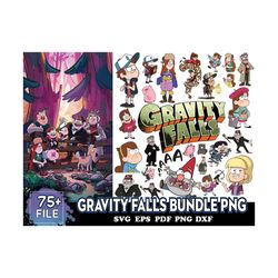 75 files gravity falls bundle png, cartoon png