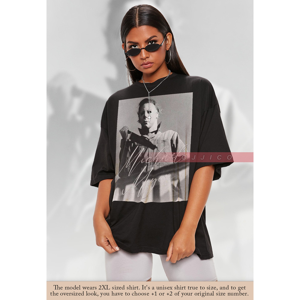 RETRO Michael Myers Vintage Shirt Michael Myers Homage Tshirt Jason Voorhees T-Shirt Friday the 13th Horror, Stranger Shirt, Halloween - 1.jpg