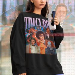 retro tim curry sweatshirt, tim curry vintage sweater , tim curry homage, tim curry fan , tim curry retro 90s sweater ,