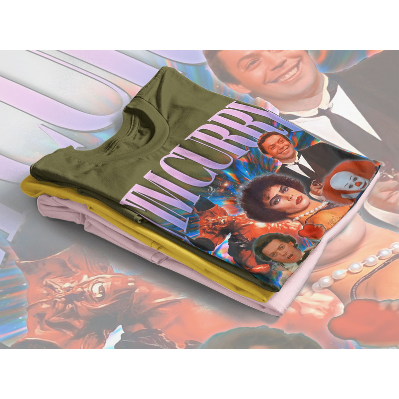 RETRO TIM CURRY Shirt, Tim Curry Vintage Shirt Tim Curry Homage, Tim Curry Fan Tees Tim Curry Retro 90s Sweater Tim Curry Merch Gift - 4.jpg