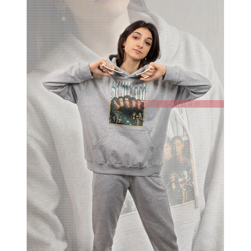 SCREAM Sweater, Let's Watch Scary Movie Sweatshirt, Horror Tees, Kill3r Homage Fan T-Shirt Sidney, Stu Matcher Scream Gift, Freddy Krueger, - 3.jpg