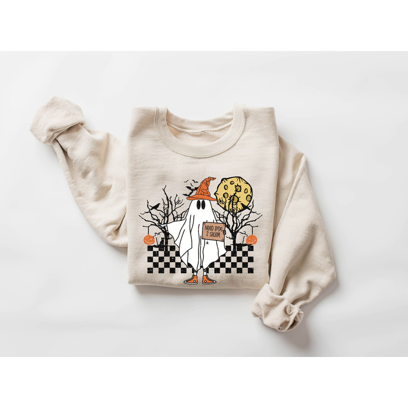 Boo Ghost Halloween Sweatshirt, Cute Ghost Halloween Sweatshirt, Funny Halloween Sweatshirt, Ghost Sweatshirt,Halloween Gift Sweatshirt - 1.jpg