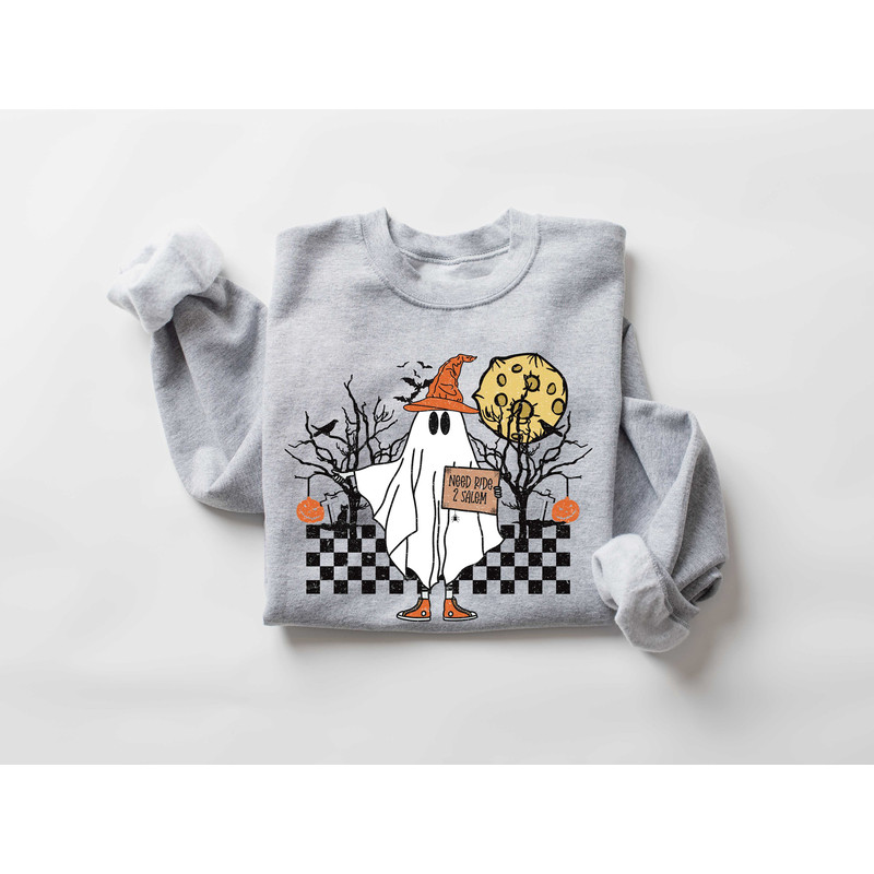 Boo Ghost Halloween Sweatshirt, Cute Ghost Halloween Sweatshirt, Funny Halloween Sweatshirt, Ghost Sweatshirt,Halloween Gift Sweatshirt - 2.jpg