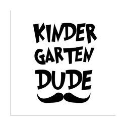 kindergarten dude svg files for silhouette, files for cricut, svg, dxf, eps, png instant download