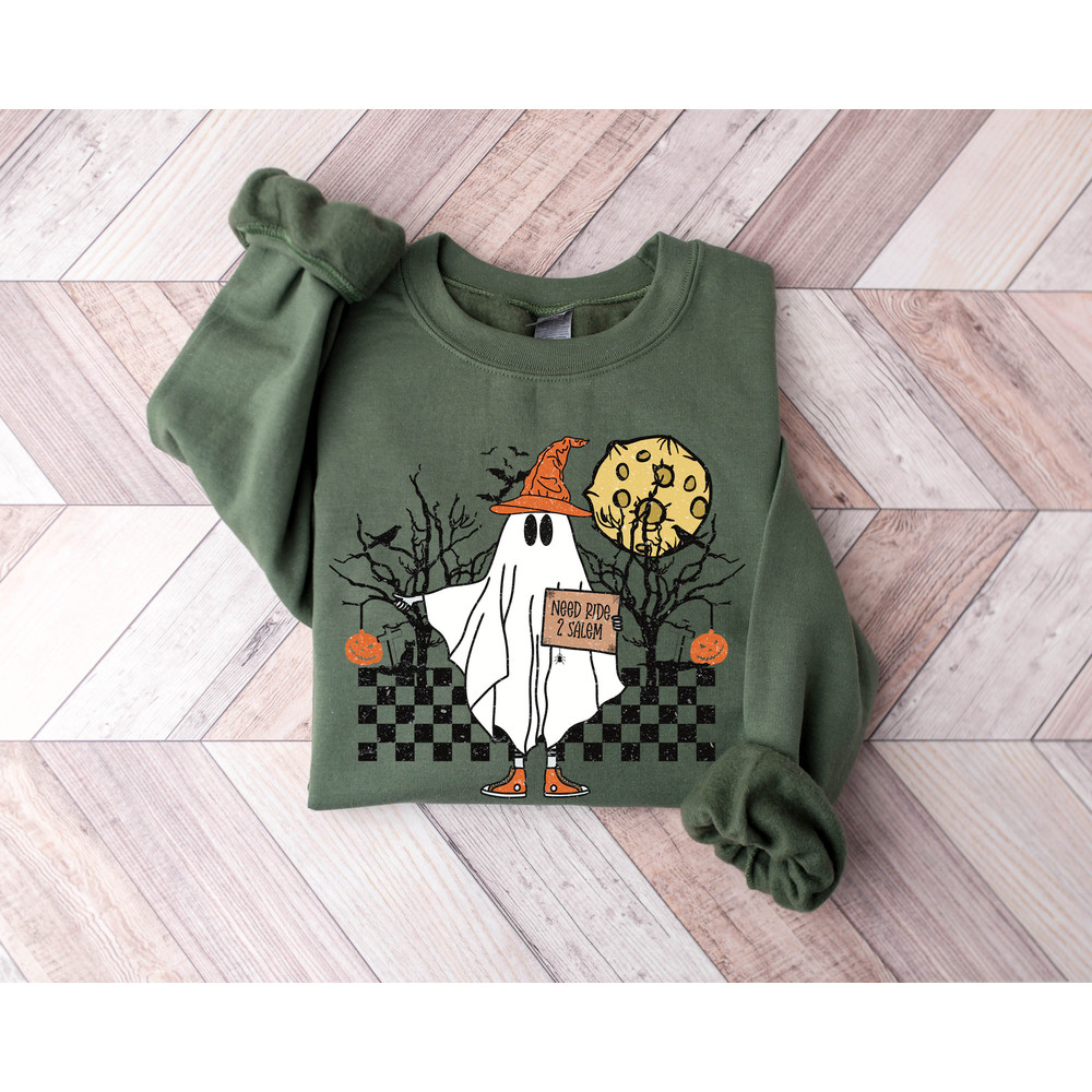 Boo Ghost Halloween Sweatshirt, Cute Ghost Halloween Sweatshirt, Funny Halloween Sweatshirt, Ghost Sweatshirt,Halloween Gift Sweatshirt - 3.jpg