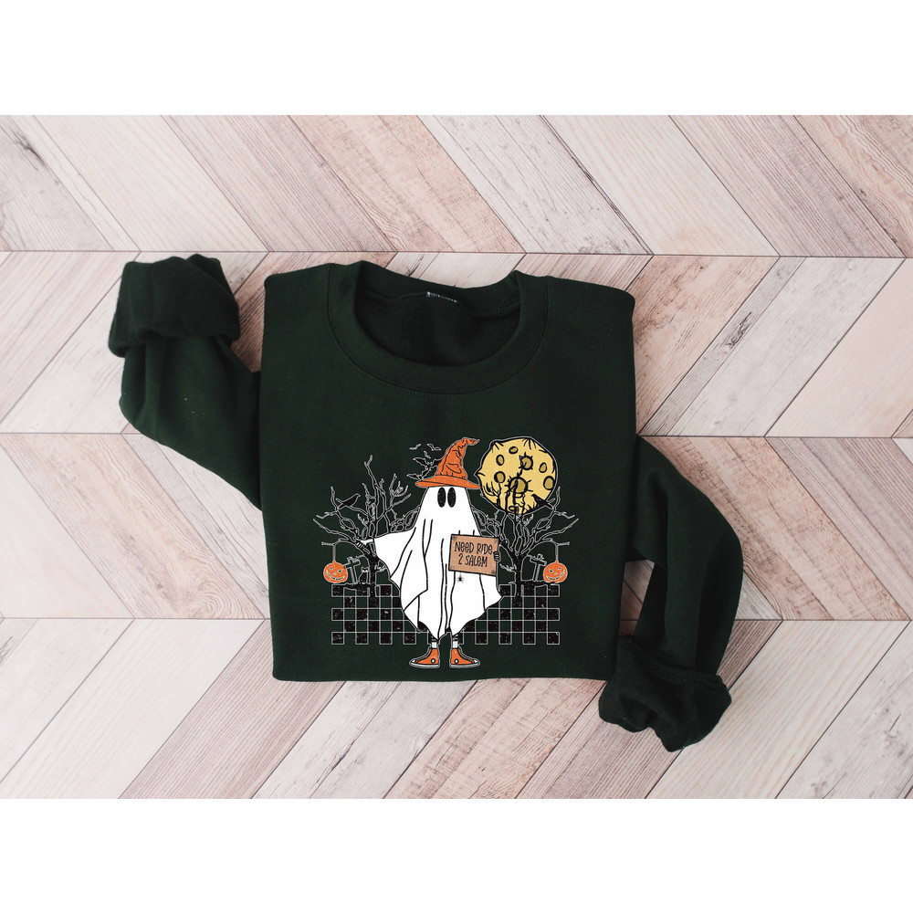 Boo Ghost Halloween Sweatshirt, Cute Ghost Halloween Sweatshirt, Funny Halloween Sweatshirt, Ghost Sweatshirt,Halloween Gift Sweatshirt - 4.jpg