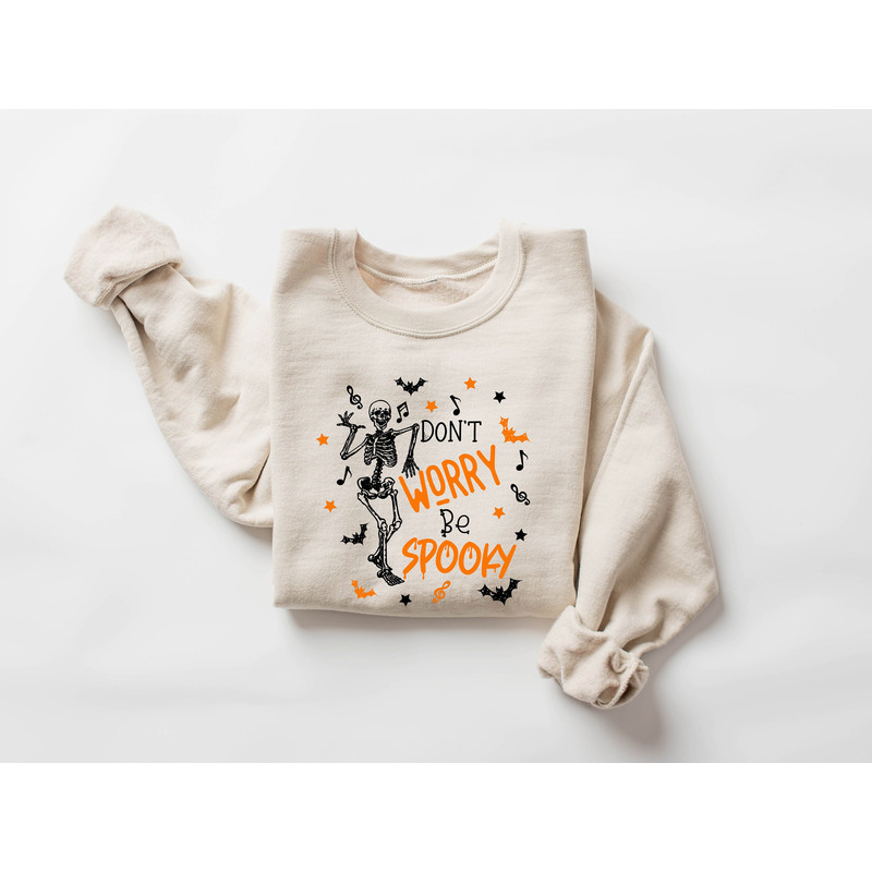 Dancing skeletons Sweatshirt,Halloween Trick-Or-Treat,Halloween Trick-or-Treat Shirt,Funny Halloween Shirt,Retro Halloween Sweatshirt - 1.jpg