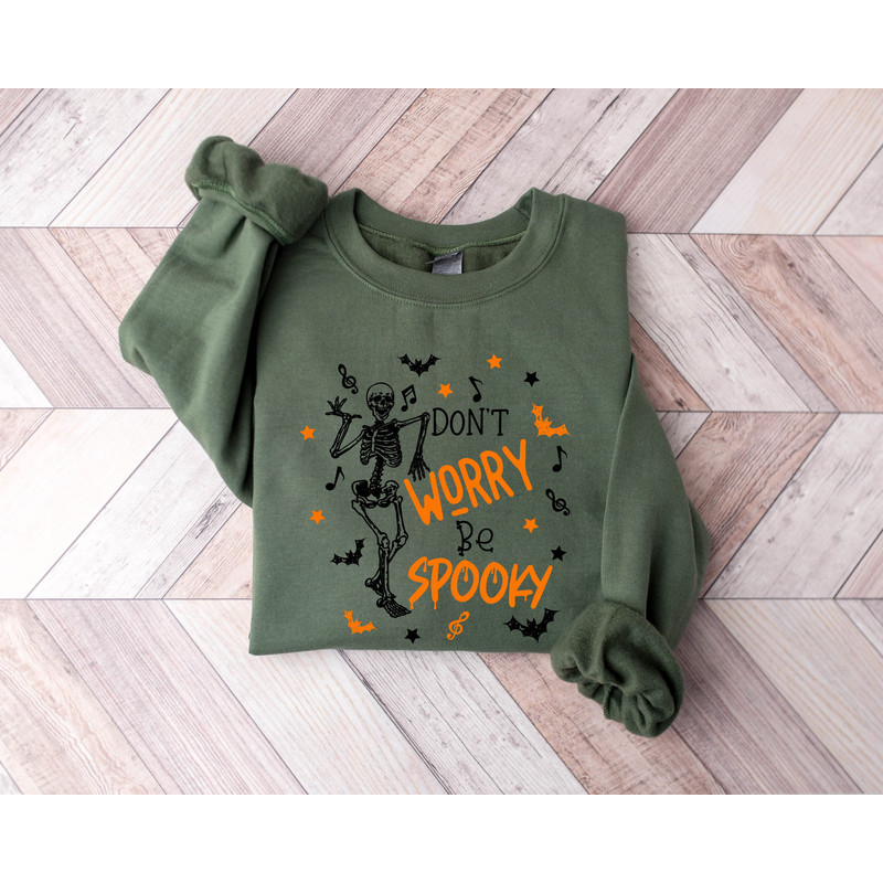 Dancing skeletons Sweatshirt,Halloween Trick-Or-Treat,Halloween Trick-or-Treat Shirt,Funny Halloween Shirt,Retro Halloween Sweatshirt - 3.jpg