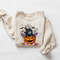 Halloween Sweatshirt, Halloween Sweater, Cat on Pumpkin Sweatshirt, Black Cat Sweatshirt, Halloween Crewneck, Black Cat Shirt, Spooky Season - 1.jpg