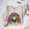 Halloween Vibes Rainbow Sweatshirt,Spooky Halloween Shirt, Funny Halloween Shirt, Halloween Shirt,Woman Halloween Gift - 2.jpg