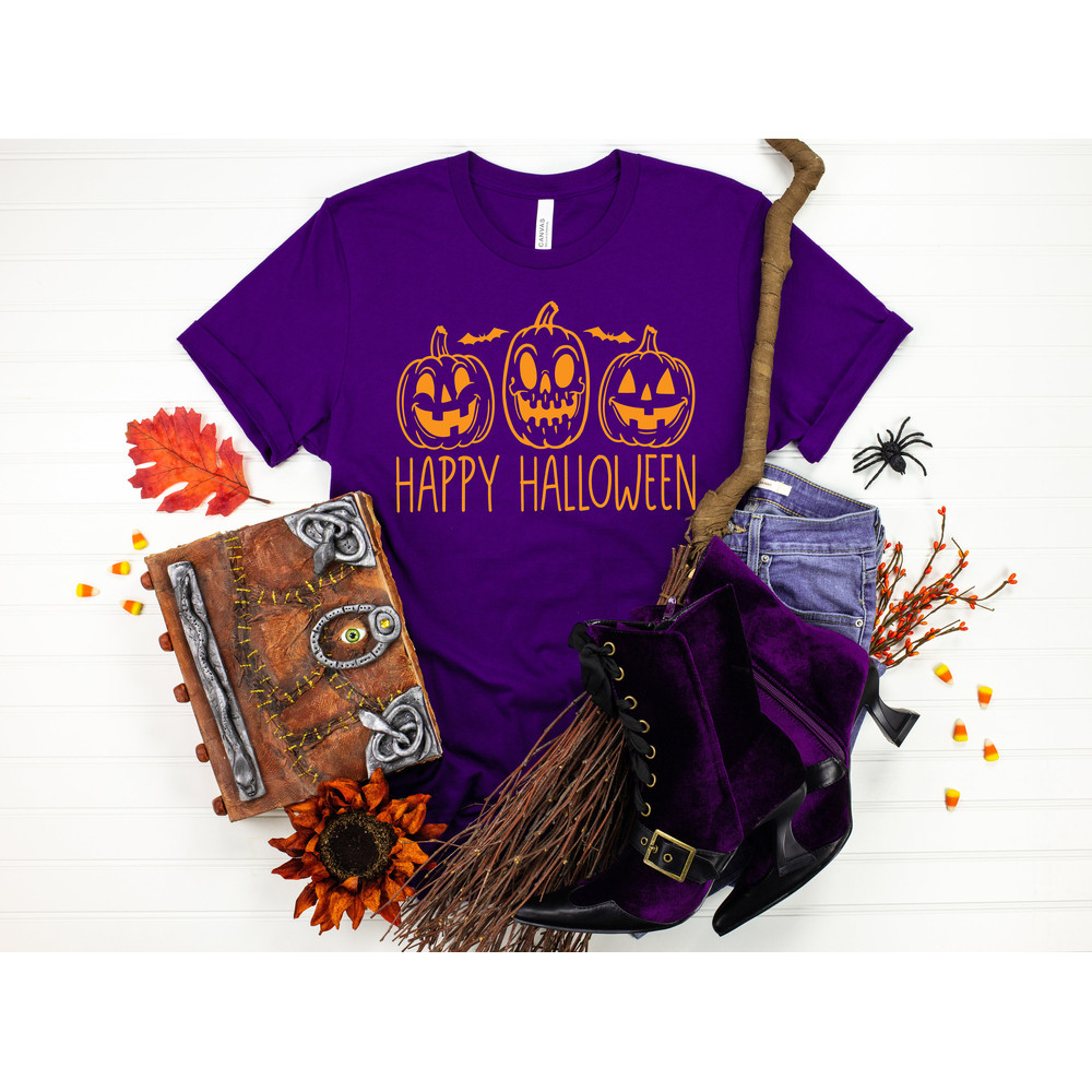 Happy Halloween Shirt,Halloween Party Shirts, Hocus Pocus Shirts,Sanderson Sisters Shirts,Halloween Outfits,2022 Halloween Pumpkin Shirt - 1.jpg