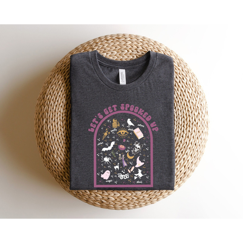 Let's Get Spooked Up Halloween Sweatshirt, Halloween Gift, Hallowen shirt for woman, Halloween Shirt for kids Halloween - 3.jpg