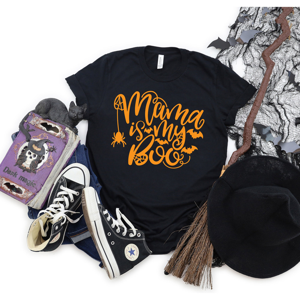 Mama Is My Boo Shirt,Halloween Party Shirts,Hocus Pocus Shirts,Sanderson Sisters Shirts,Halloween Outfits,2022 Halloween Funny Shirt - 1.jpg