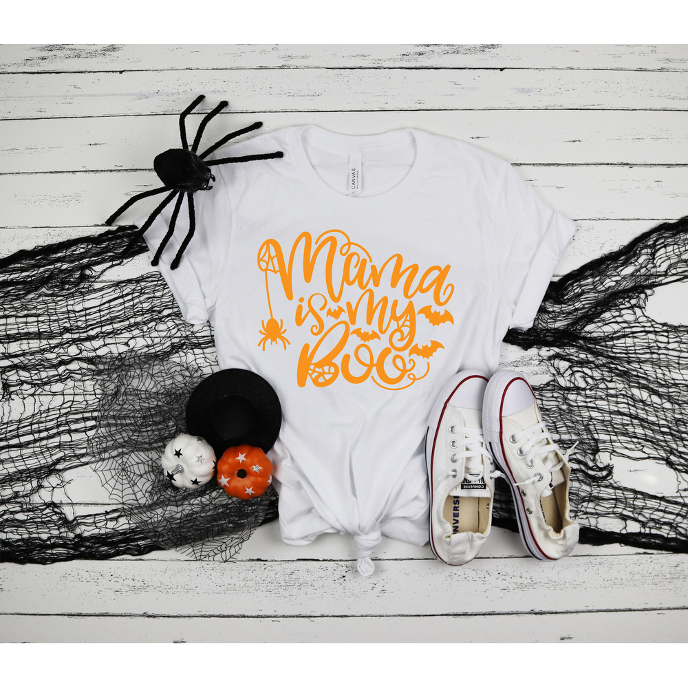 Mama Is My Boo Shirt, Halloween Party Shirts, Hocus Pocus, Boo Shirt, Halloween Matching Tee, 2022 Halloween Shirts, Family Matching Tshirts - 4.jpg