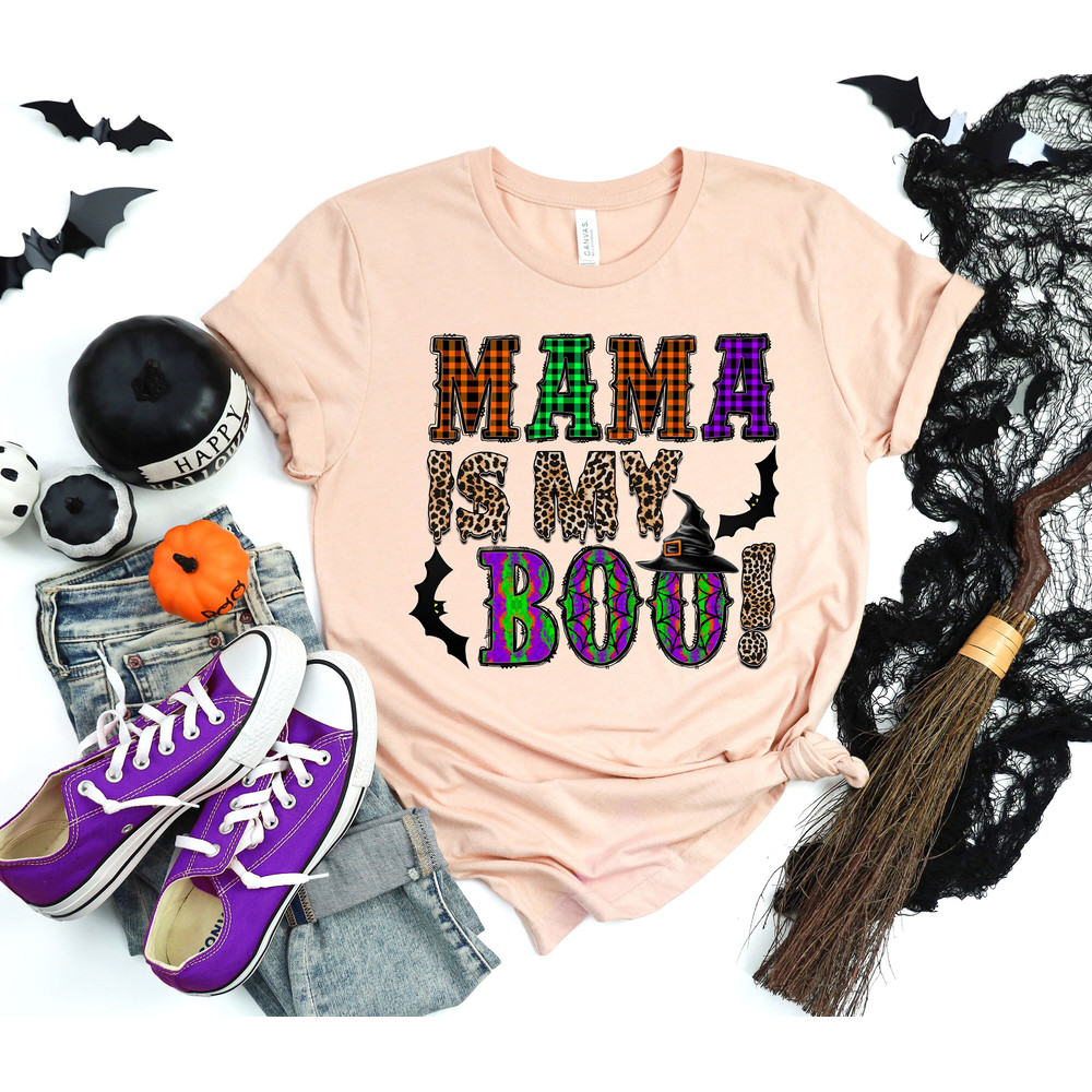 Mama Is My Boo Shirt,Halloween Party Shirts,Hocus Pocus Shirts,Sanderson Sisters Shirts,Halloween Outfits,2022 Halloween Funny Shirt - 2.jpg