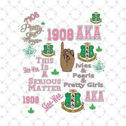 alpha kappa alpha bundles svg, sorority svg, aka girl gang svg, sorority girl svg, aka svg, aka girl, aka sorority, aka