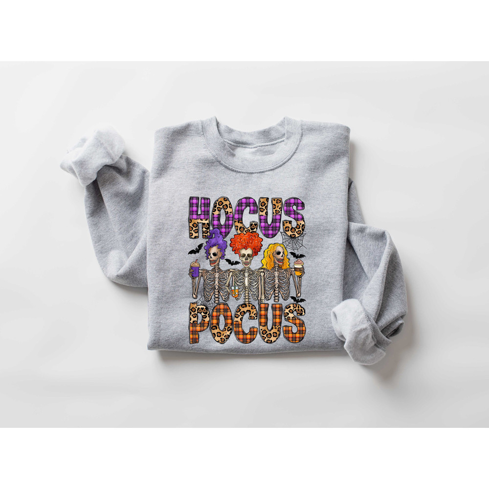 Sanderson Sisters Sweatshirt, Hocus Pocus Sweatshirt, Witch Sweatshirt, Woman Halloween Gift, Halloween Hoodie, Halloween Movie Hoodie - 3.jpg