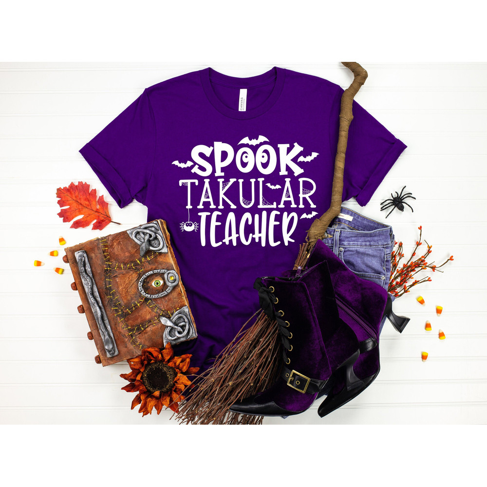 Spook Takular Teacher Shirt,Halloween Teacher Shirt,Elementary School Teacher Shirt,Teacher Gift,Teacher Halloween,School Halloween Party - 1.jpg