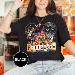 disney halloween shirt, mickey and friends halloween, disney skeleton shirt, disney balloons halloween tee, magic kingdo