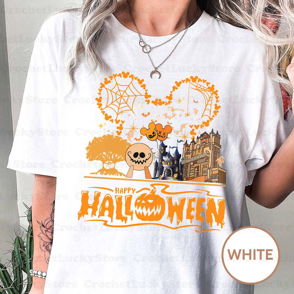 Disney Happy Halloween Shirt, Hoodie, Sweatshirt, Halloween Gifts, Not So Scary, Spooky Season, Trick Or Treat, Disneyland Halloween Shirt - 4.jpg