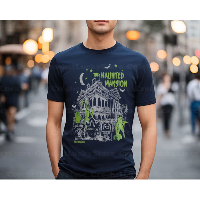 Disney Haunted Mansion Shirt, Halloween Gifts, Vintage Haunted Mansion Tee, Spooky Season, Disney Retro Halloween Hoodie, Sweatshirt - 4.jpg
