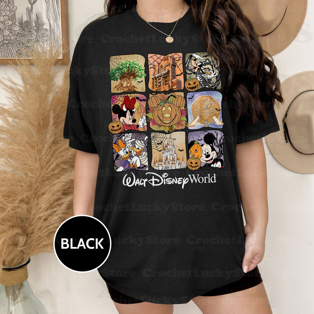 Vintage Disney World Halloween Shirt, Mickey And Friends Halloween Shirt, Disney Family Matching Shirt, Walt Disney World Halloween Shirt - 2.jpg