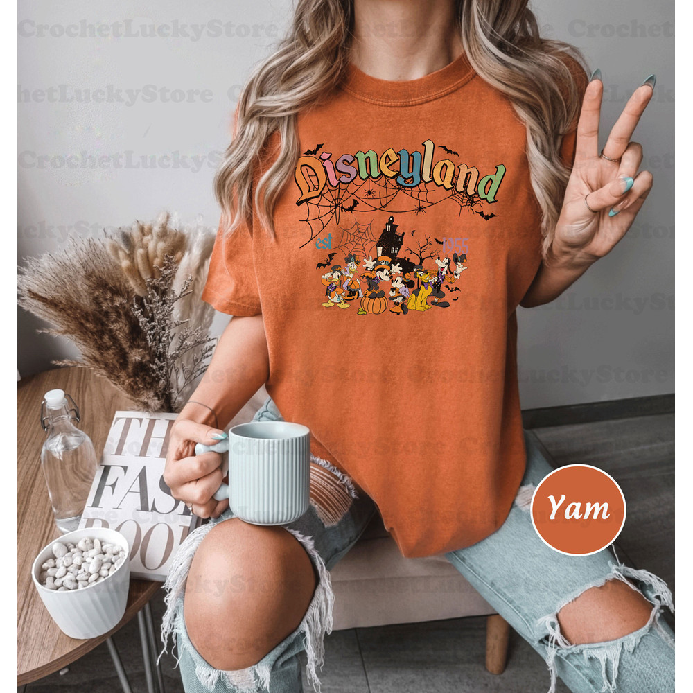 Vintage Disneyland Halloween Shirt, Disneyland Tee, Disney Halloween Shirt, Halloween Party, Mickey and Friends T-Shirt, Sweatshirt, Hoodie - 3.jpg
