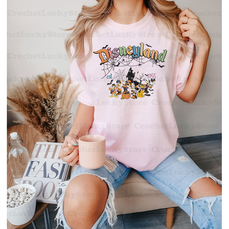 Vintage Disneyland Halloween Shirt, Disneyland Tee, Disney Halloween Shirt, Halloween Party, Mickey and Friends T-Shirt, Sweatshirt, Hoodie - 5.jpg