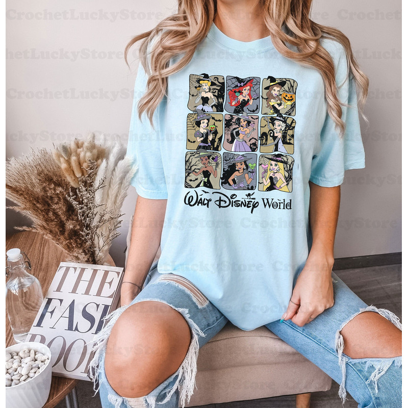 Vintage Princess Halloween Shirt, Disney Princess Witch Shirt, WDW Magic Kingdom Shirt, Disney Princess Halloween Shirt, Trick Or Treat - 3.jpg