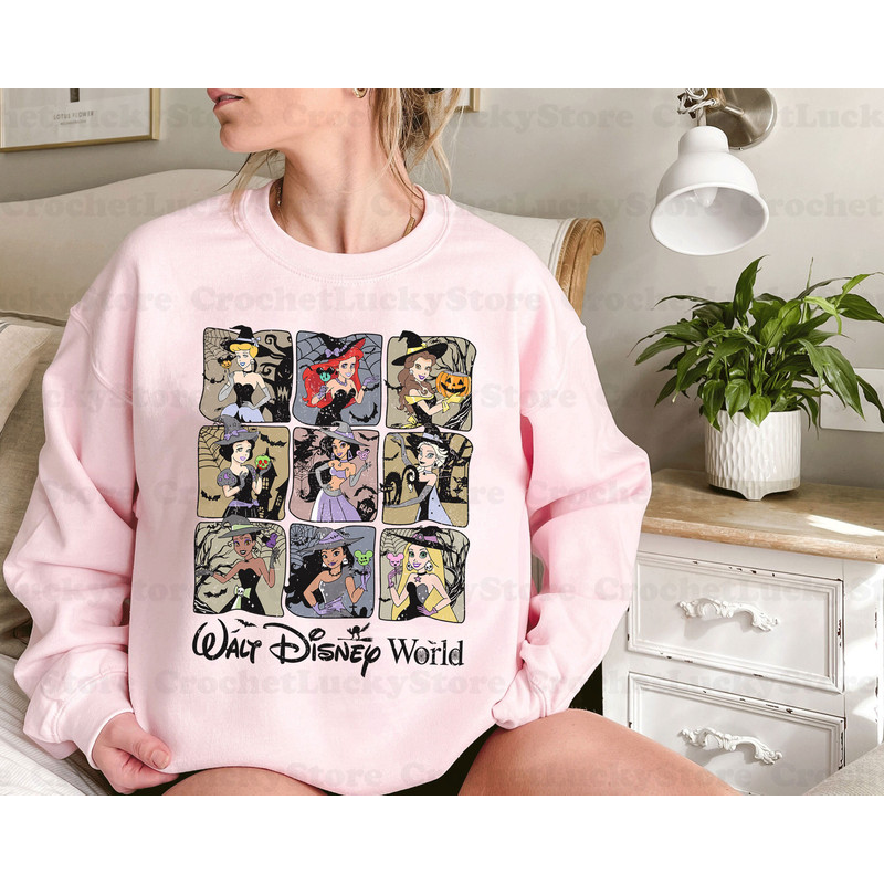 Vintage Princess Halloween Shirt, Disney Princess Witch Shirt, WDW Magic Kingdom Shirt, Disney Princess Halloween Shirt, Trick Or Treat - 4.jpg