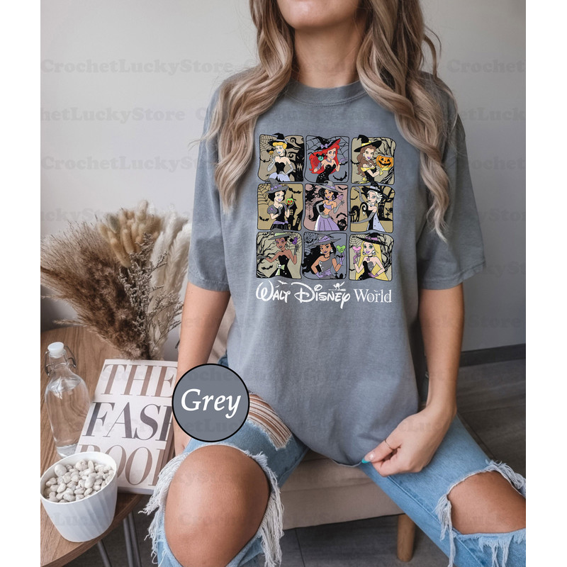 Vintage Princess Halloween Shirt, Disney Princess Witch Shirt, WDW Magic Kingdom Shirt, Disney Princess Halloween Shirt, Trick Or Treat - 5.jpg