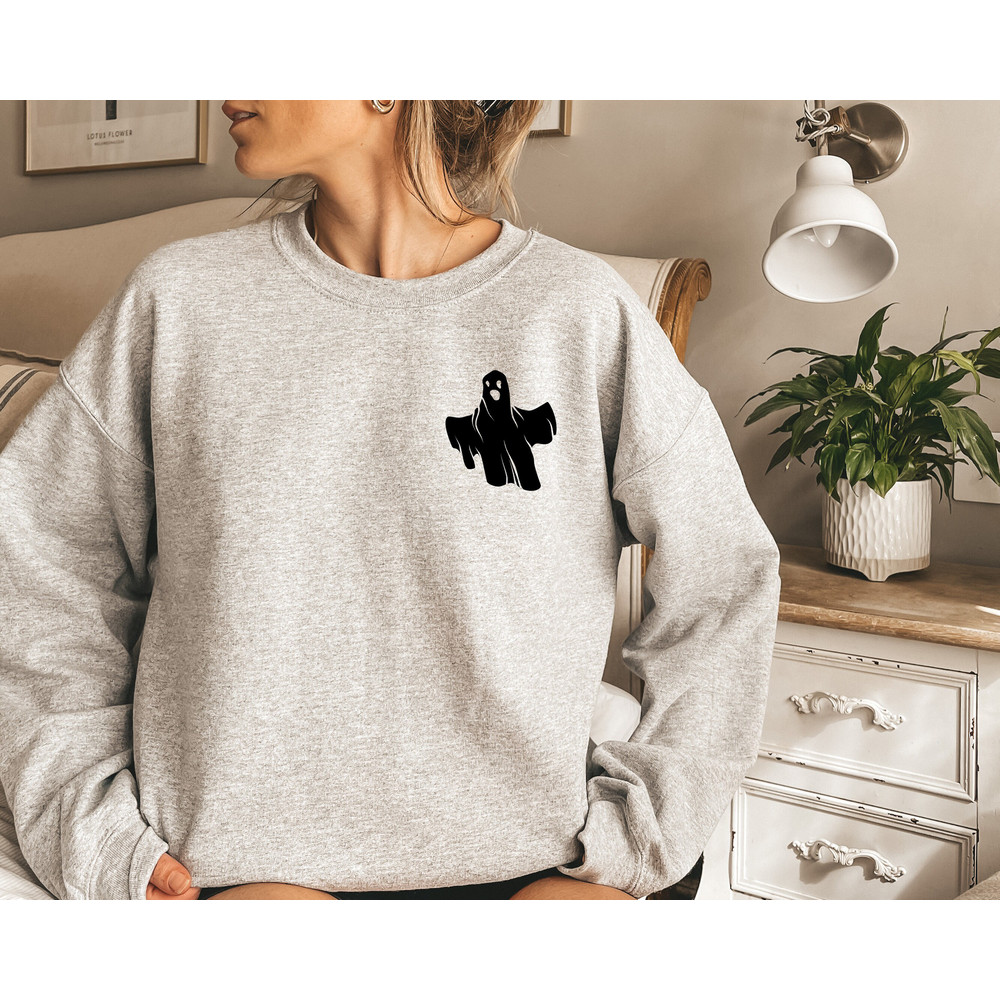 Halloween Ghost Shirt, Pocket Ghost Shirt, Halloween Shirt, Cute Halloween Shirt, Ghost Shirt, Halloween Funny Tee, Funny Shirt,Spooky Shirt - 3.jpg