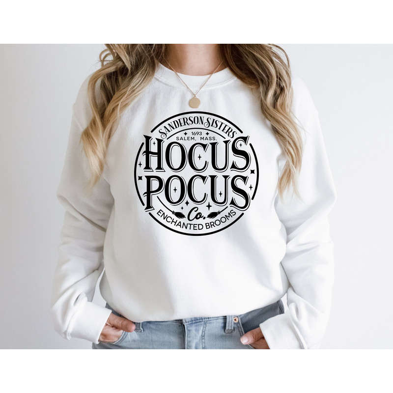 Hocus Pocus Sweatshirt, Sanderson Sisters Shirt, Enchanted Brooms Shirt, Halloween Witch Shirt, Halloween Movie Tee, Wicthes Brew, Halloween - 2.jpg
