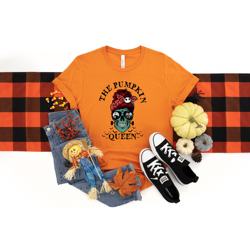 The Pumpkin Queen Shirt, Thanksgiving Mom Shirt, Happy Thanksgiving Shirt, Thanksgiving Shirt, Fall Shirt, Thanksgiving Gift - 3.jpg