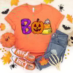 boo doodle letters shirt, halloween party, halloween t-shirt, hocus pocus shirt, halloween funny tee, halloween shirt, h