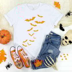halloween bats shirt, halloween party, halloween shirt, skeleton t, halloween outfits, halloween funny shirt, family mat