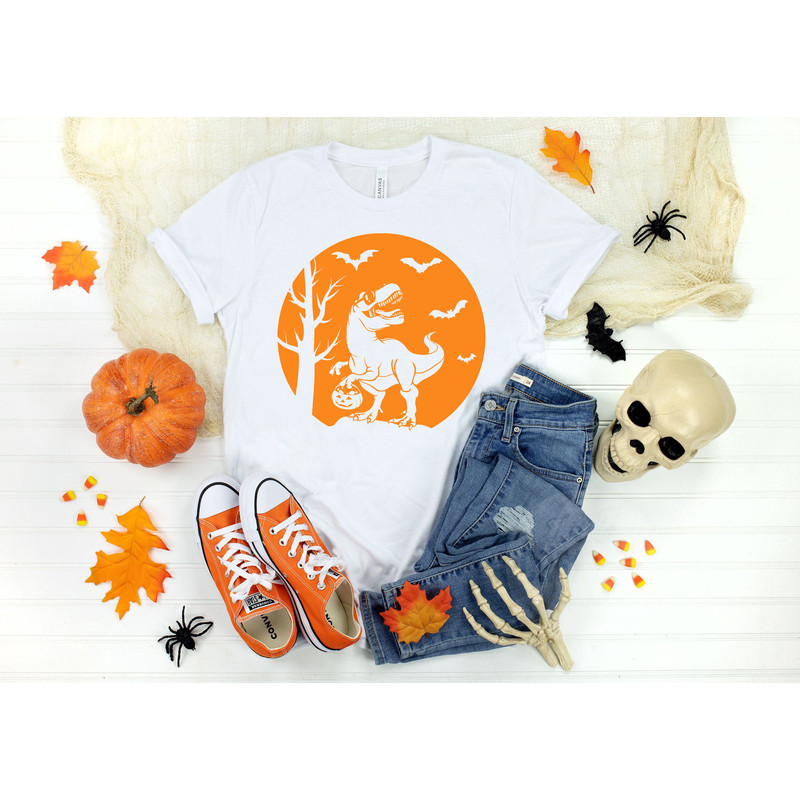 Halloween Dinosaur Shirt, Halloween Shirt, Happy Halloween, Personalized Gift Shirt, Halloween Matching Party Shirt, Party Shirt, Jurassic - 3.jpg