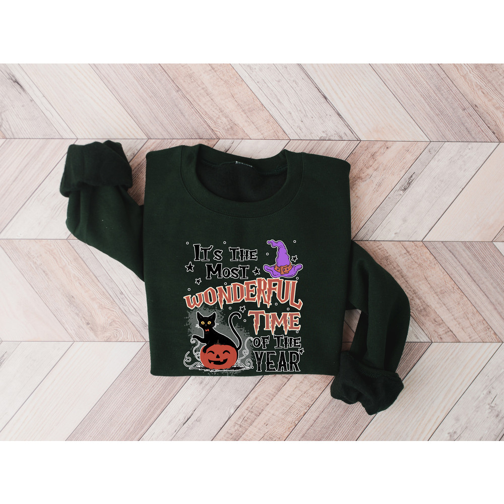 It's The Most Wonderful Time Of The Year Sweatshirt, Halloween Sweatshirt, Spooky Halloween Shirt, Funny Halloween Shirt, Halloween Gift - 4.jpg